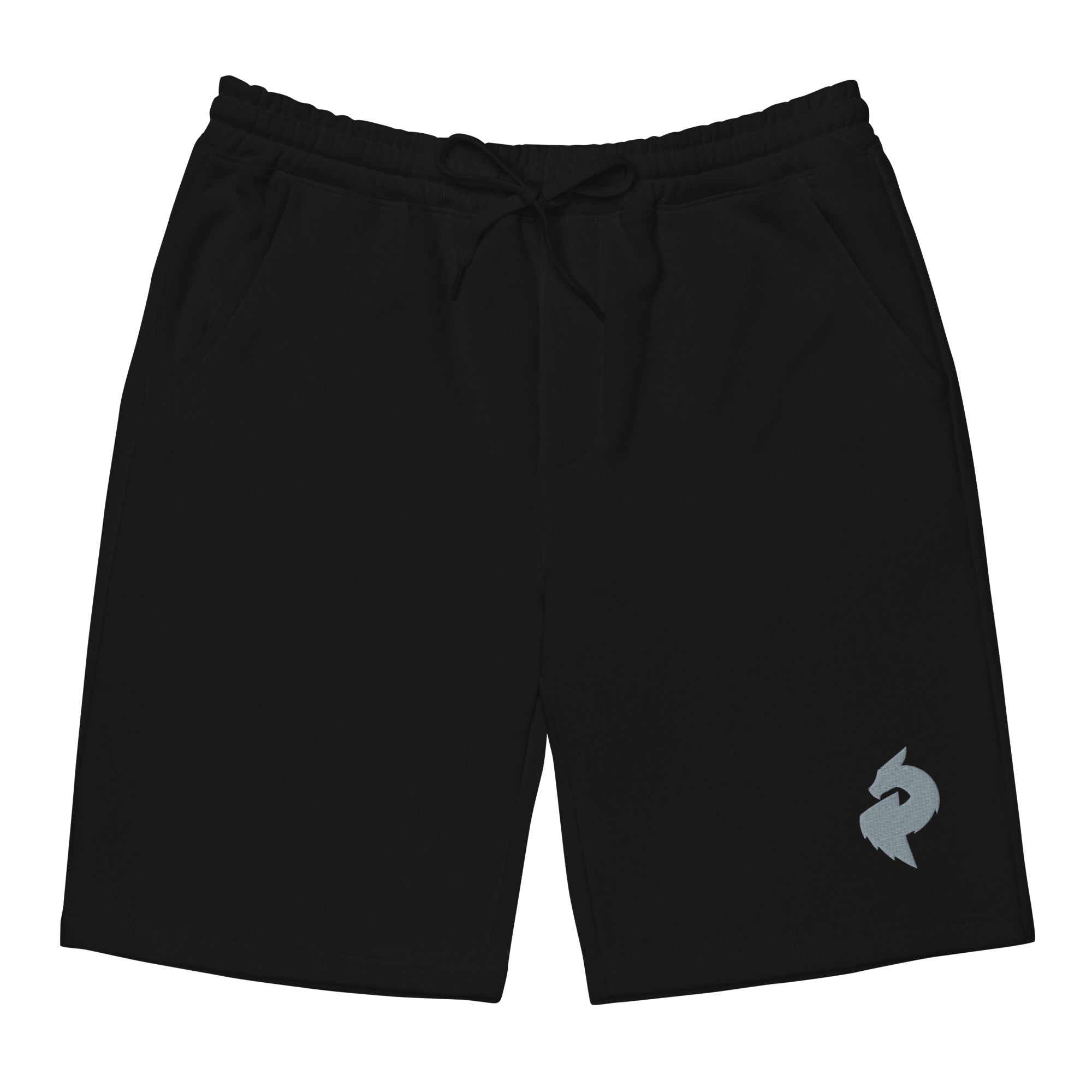 Men's Black Fleece Shorts Grey DFMen's Fleece ShortsProduct mockup2388506_12444