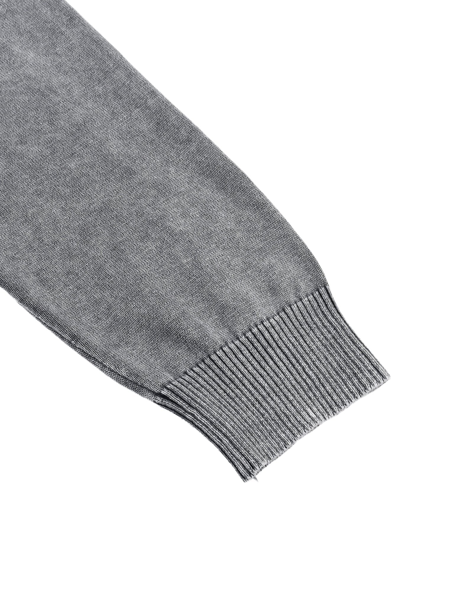 Men's Gray Mineral Wash Oversized SweaterMen's SweatshirtsMen's Gray Mineral Wash Oversized Sweater260111PODFG2581001