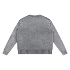 Men's Gray Mineral Wash Oversized SweaterMen's SweatshirtsMen's Gray Mineral Wash Oversized Sweater260111PODFG2581001