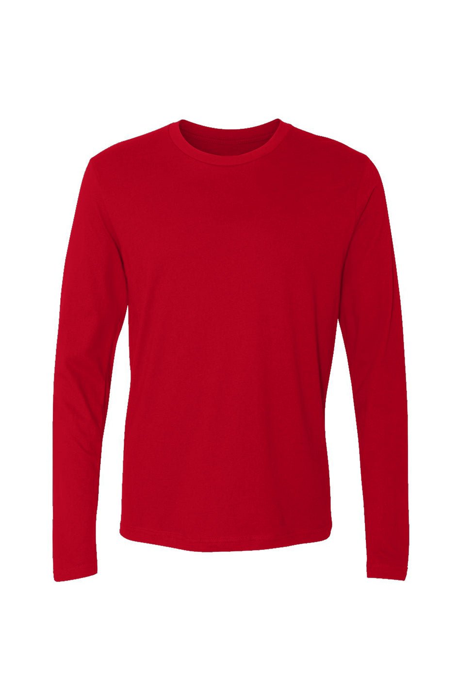 Men's Red Cotton Long - Sleeve CrewMen's Long - Sleeve T-ShirtsMen's Red Cotton Long - Sleeve CrewAPQ - 4584897S5A0