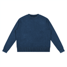 Men's Royal Blue Mineral Wash Oversized SweaterMen's SweatshirtsMen's Royal Blue Mineral Wash Oversized Sweater260111PODFG2598001