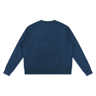 Men's Royal Blue Mineral Wash Oversized SweaterMen's SweatshirtsMen's Royal Blue Mineral Wash Oversized Sweater260111PODFG2598001