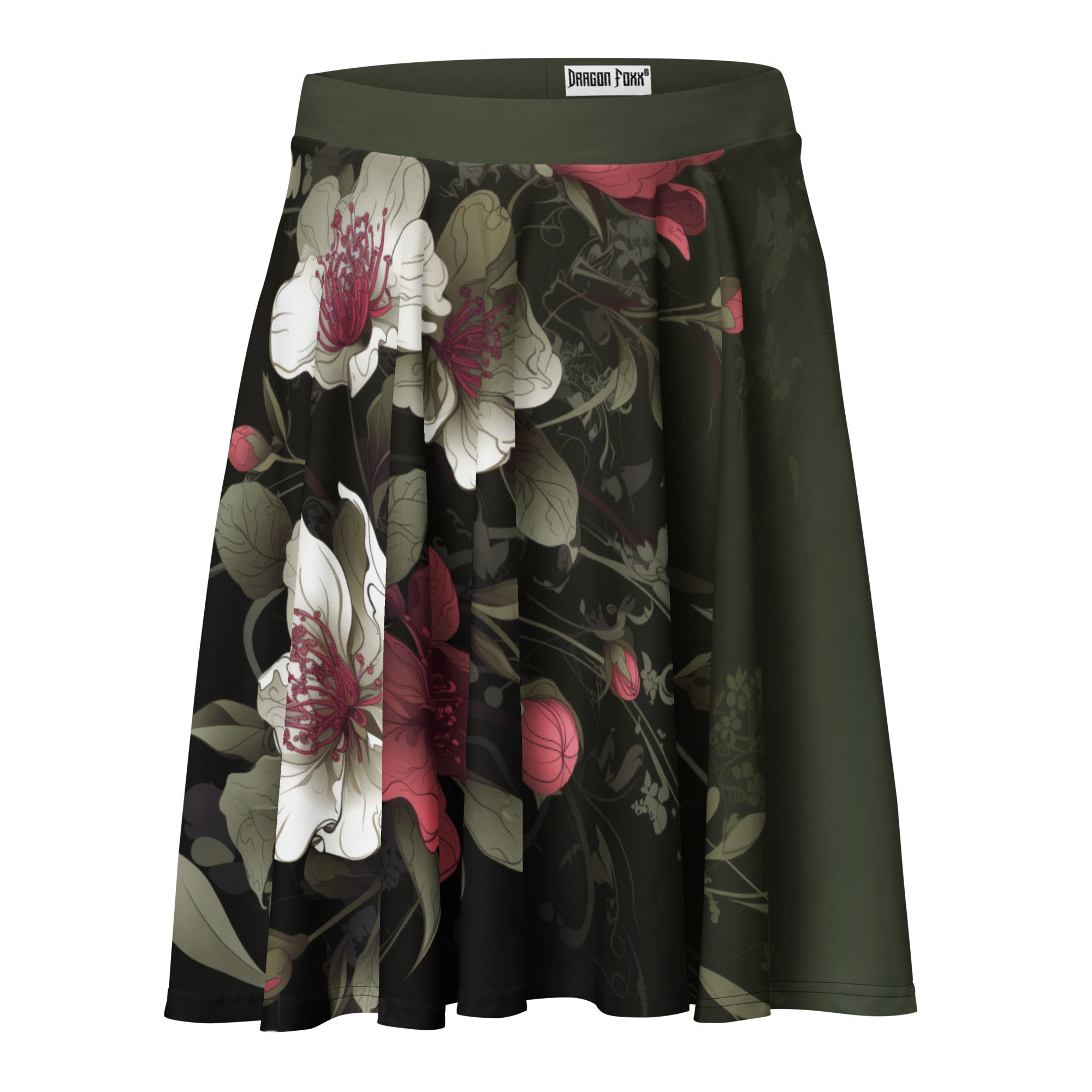 Nightmoss Petalspell Floral Skater SkirtSkater SkirtProduct mockup5934625_9606