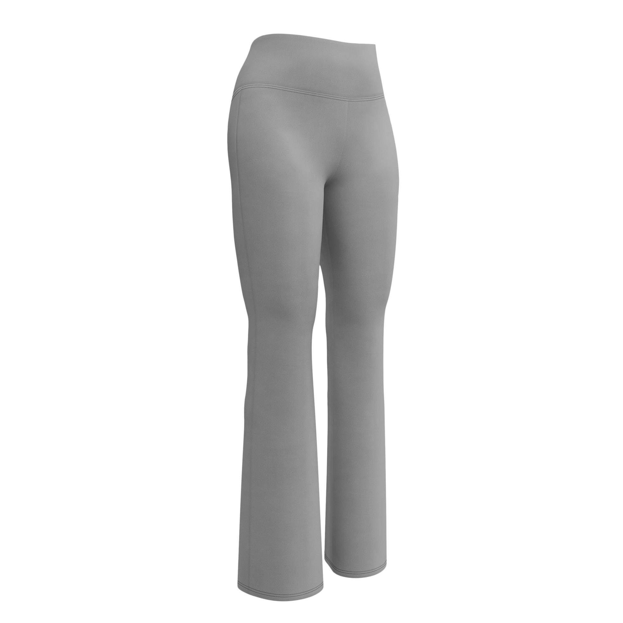 Nobel Gray Flare LeggingsFlare Leggings9837382_19331