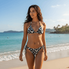Noir Rosette Veil Eco String BikiniEco String BikiniNoir Rosette Veil Eco String Bikini6358444_16553