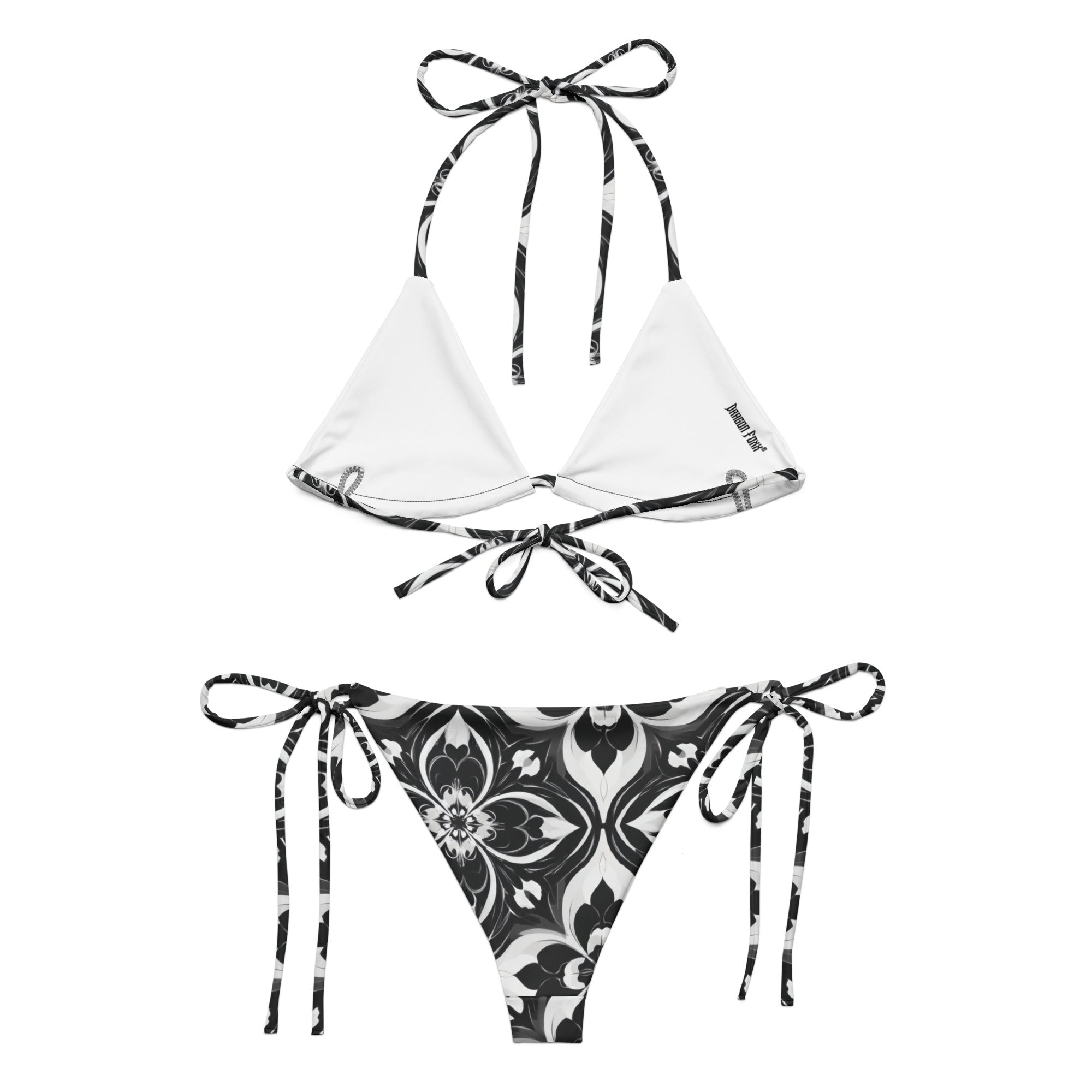 Noir Rosette Veil Eco String BikiniEco String BikiniProduct mockup6358444_16553