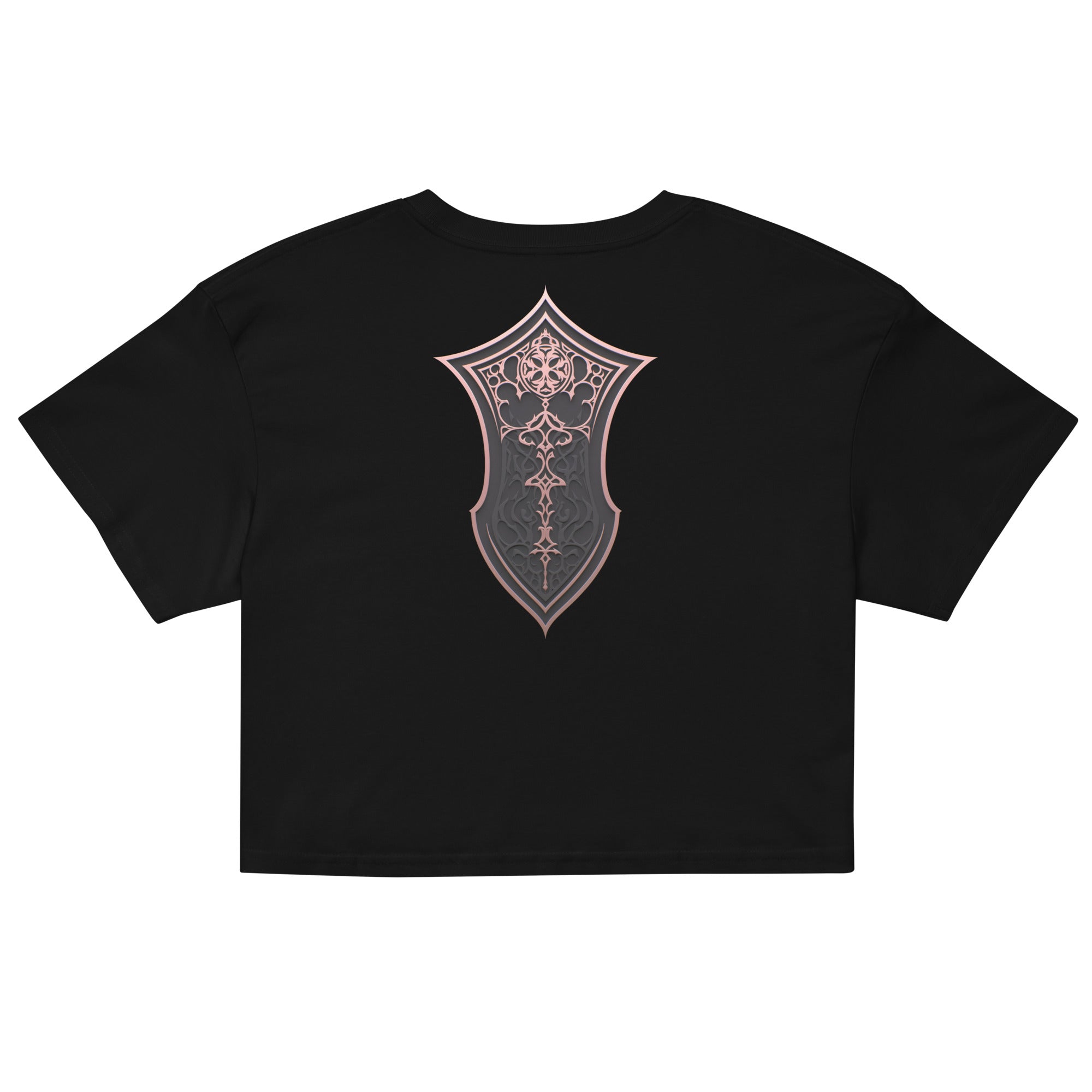 Nyxaris Crest Crop TopCrop Top TeeProduct mockup7131844_16094