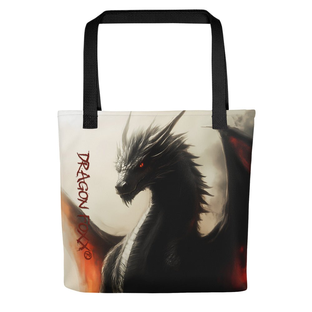 Obsidian Inferno - Dragon Tote BagTote Bags7597765_4533