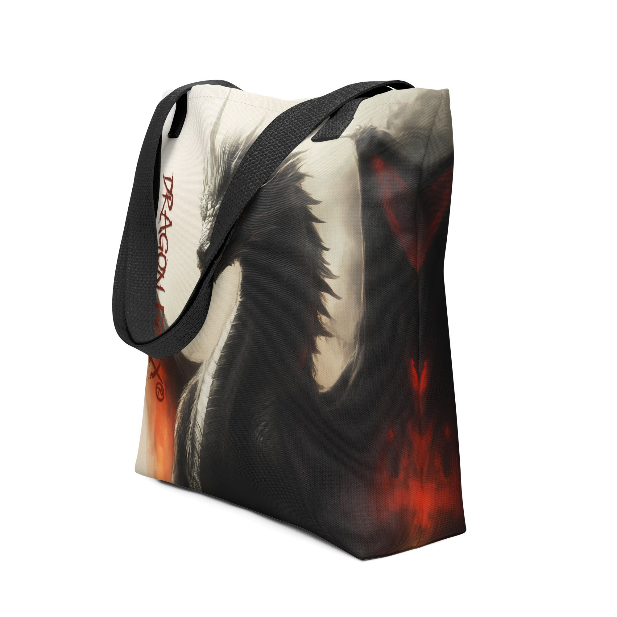 Obsidian Inferno - Dragon Tote BagTote Bags7597765_4533