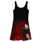 Obsidian Magnolia Veil Skater DressSkater DressProduct mockup5324684_9613