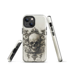 Obsidian Revenant Skull Dragon Foxx® Phone Case for iPhone® - Phone Case for iPhone® - DRAGON FOXX™ - Obsidian Revenant Skull Dragon Foxx® Phone Case for iPhone® - 6171198_15389 - iPhone 13 mini - White - Accessories - Art Phone Case - Dragon Foxx® Phone Case for iPhone®