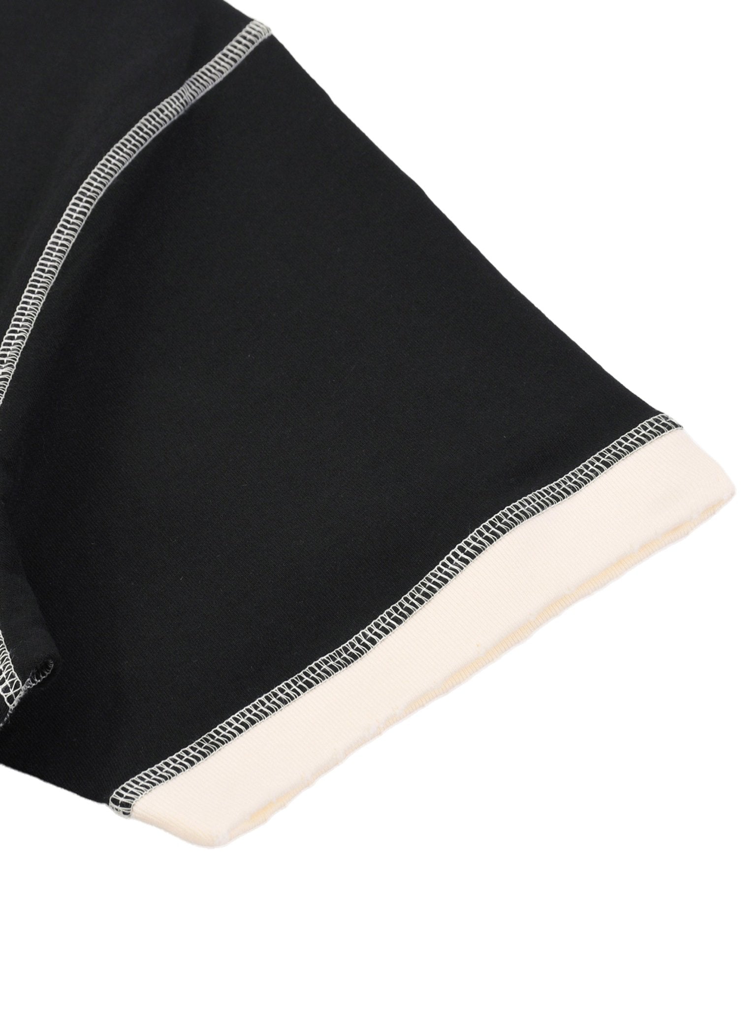 Ossaryn Crest Black with Apricot Contrast - Stitched Cotton T-ShirtContrast - Stitched Cotton T-ShirtOssaryn Crest Black with Apricot Contrast - Stitched Cotton T-Shirt251030PODPQ1444001