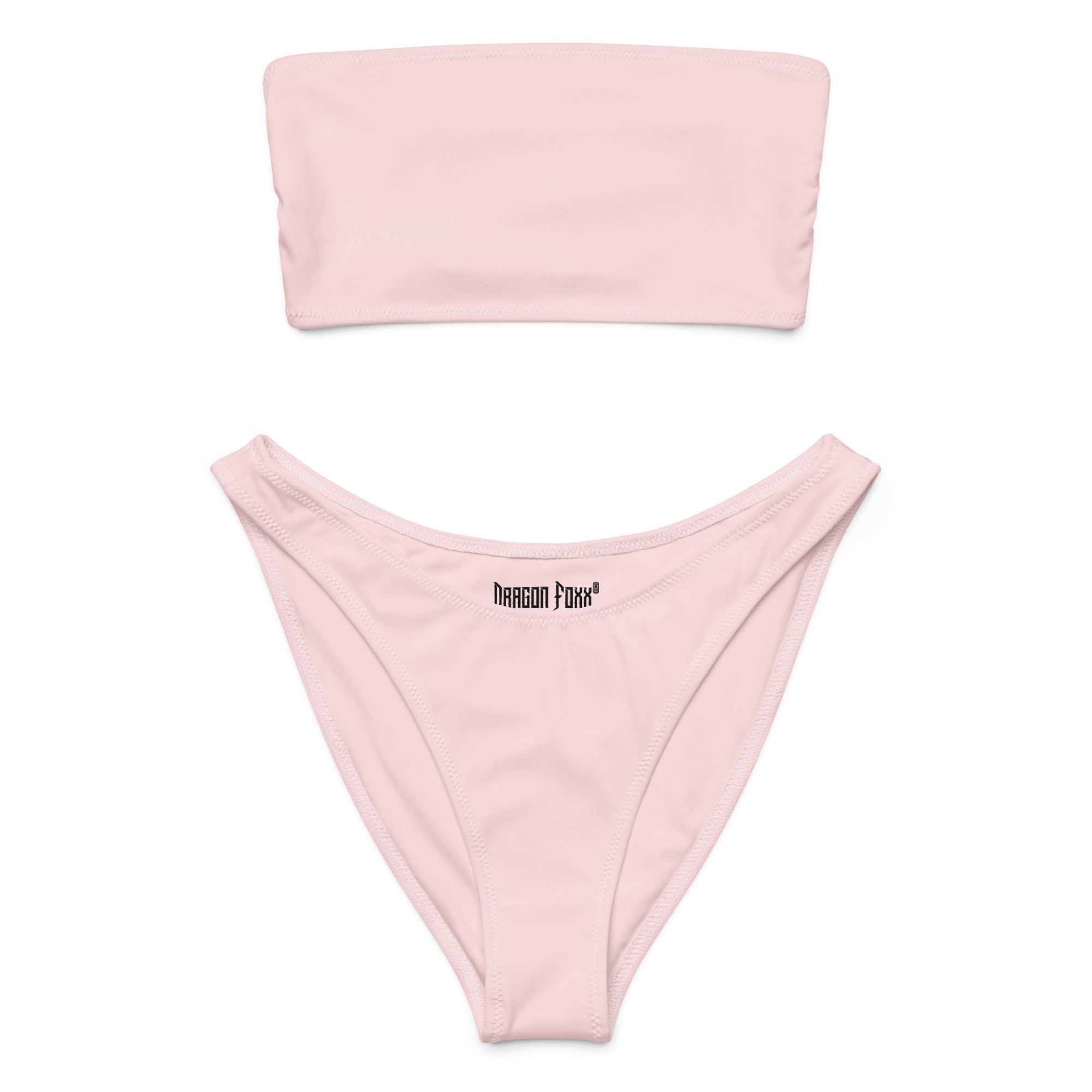 Pale Pink Eco Bandeau BikiniEco Bandeau Bikini SetsProduct mockup7961951_22671