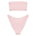 Pale Pink Eco Bandeau BikiniEco Bandeau Bikini SetsProduct mockup7961951_22671