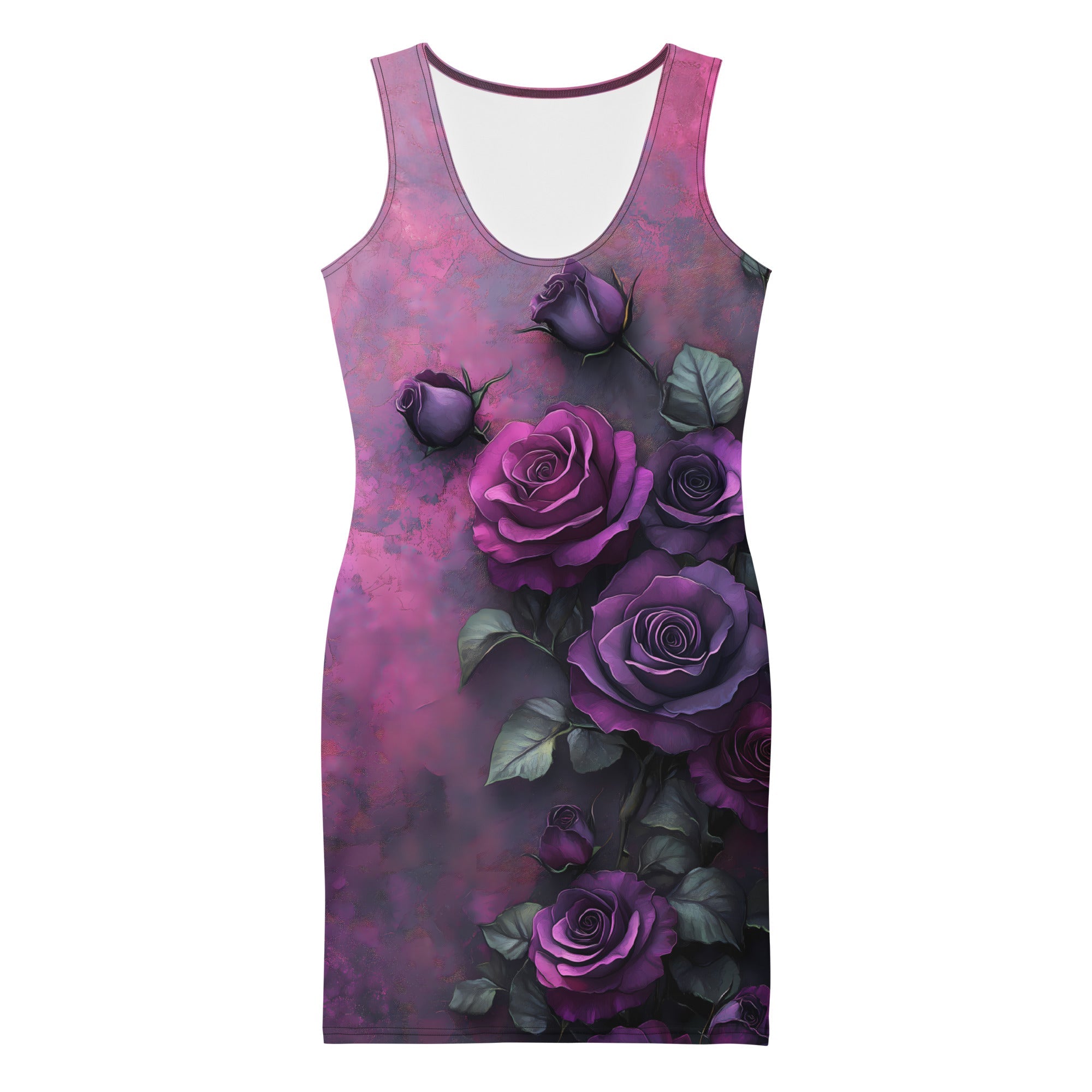 Pasion - Purple Roses Bodycon DressBodycon Dress3874993_7788