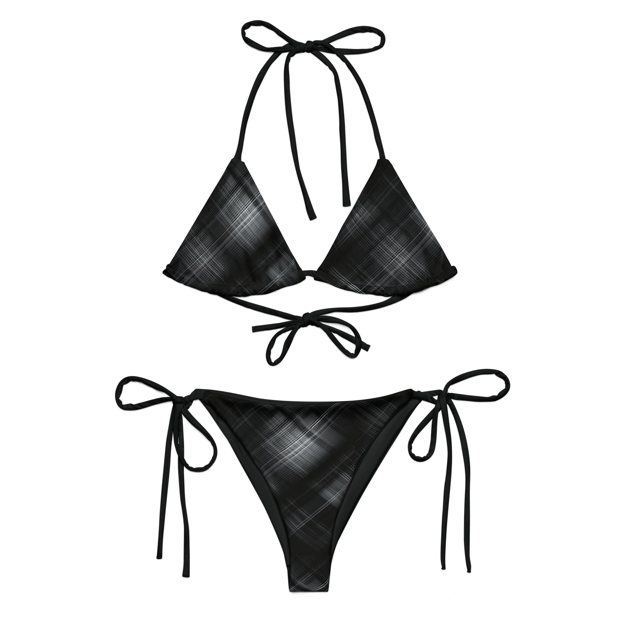Phantom Plaid Eco String BikiniEco String Bikini SetProduct mockup2674041_16553