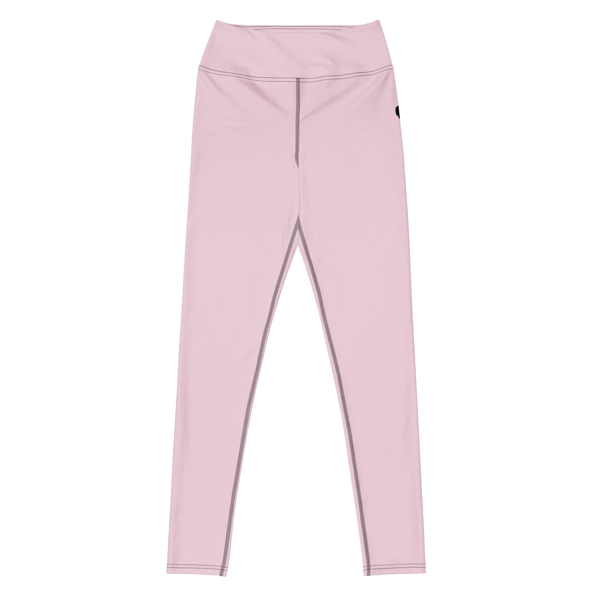 Pink Lace Yoga Leggings Black DFYoga LeggingsProduct mockup2804261_8353