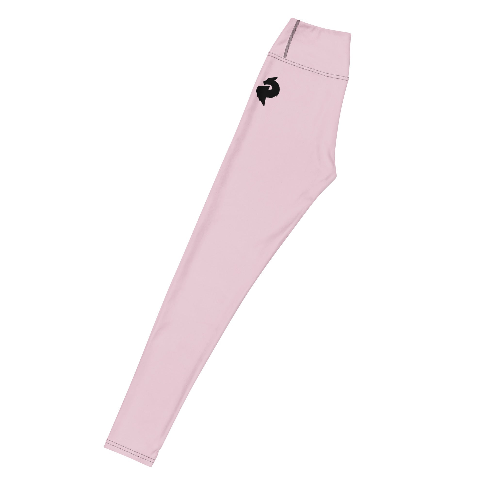 Pink Lace Yoga Leggings Black DFYoga LeggingsProduct mockup2804261_8353