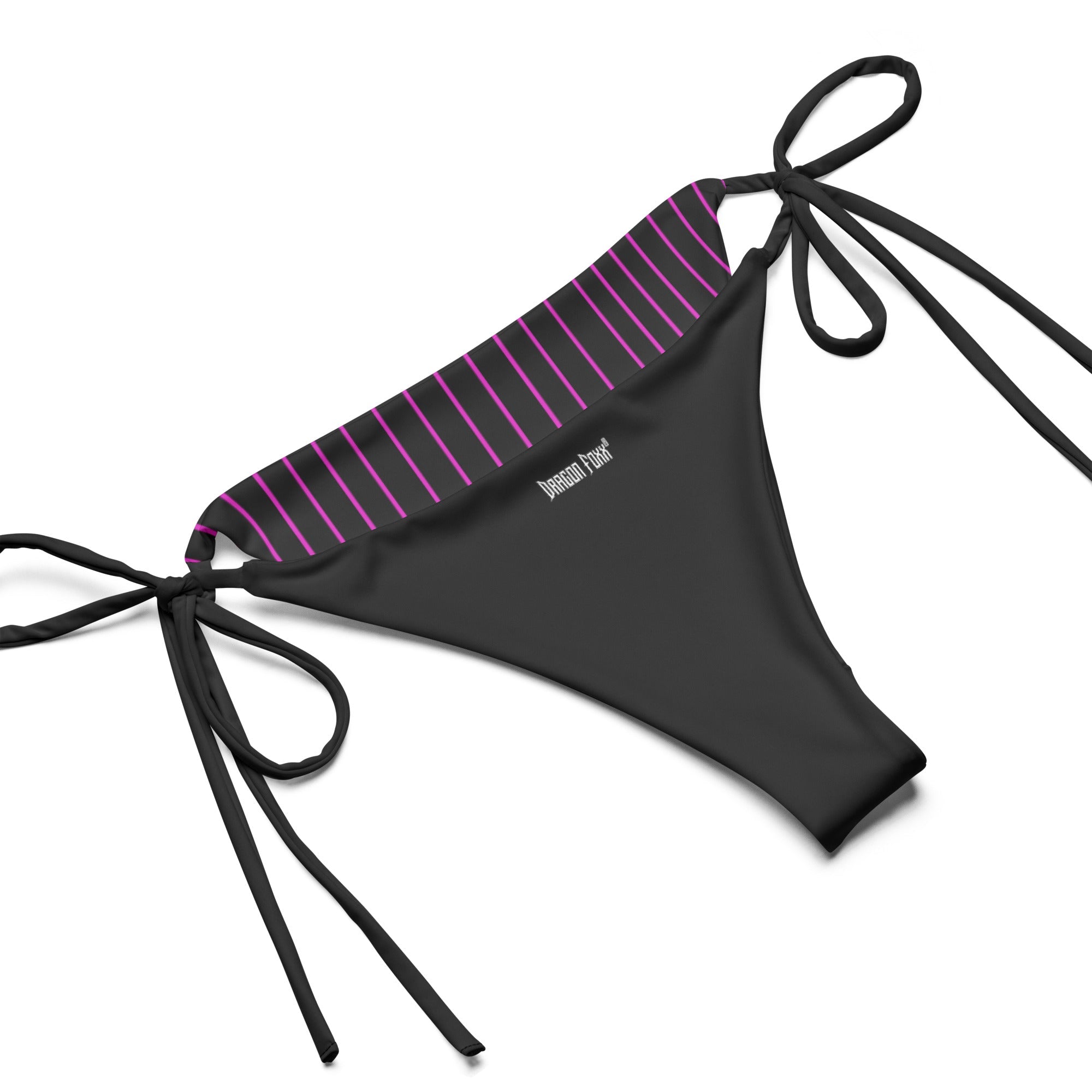 Pink Noir Pinstripe Eco String BikiniEco String BikiniProduct mockup7310506_16553