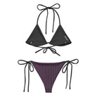 Pink Noir Pinstripe Eco String BikiniEco String BikiniProduct mockup7310506_16553