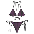 Pink Noir Pinstripe Eco String BikiniEco String BikiniProduct mockup7310506_16553