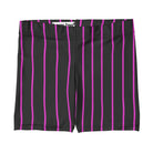 Pink Noir Pinstripe Gym ShortsWomen's Gym ShortsProduct mockup3291374_9296