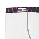 Pink Noir Pinstripe Gym ShortsWomen's Gym ShortsProduct mockup3291374_9296