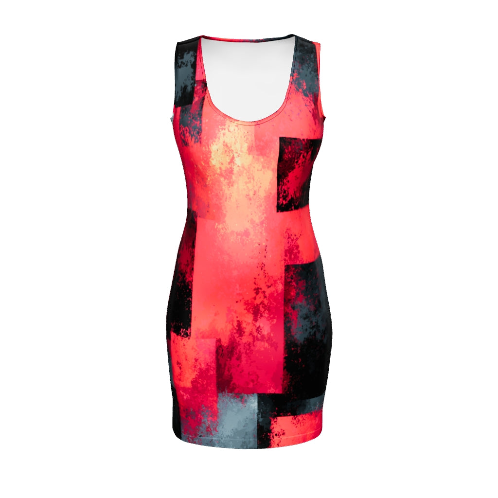 Volkra Grunge Bodycon Dress