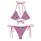 Prismblush Plaid Eco String BikiniEco String Bikini SetProduct mockup2088336_16553
