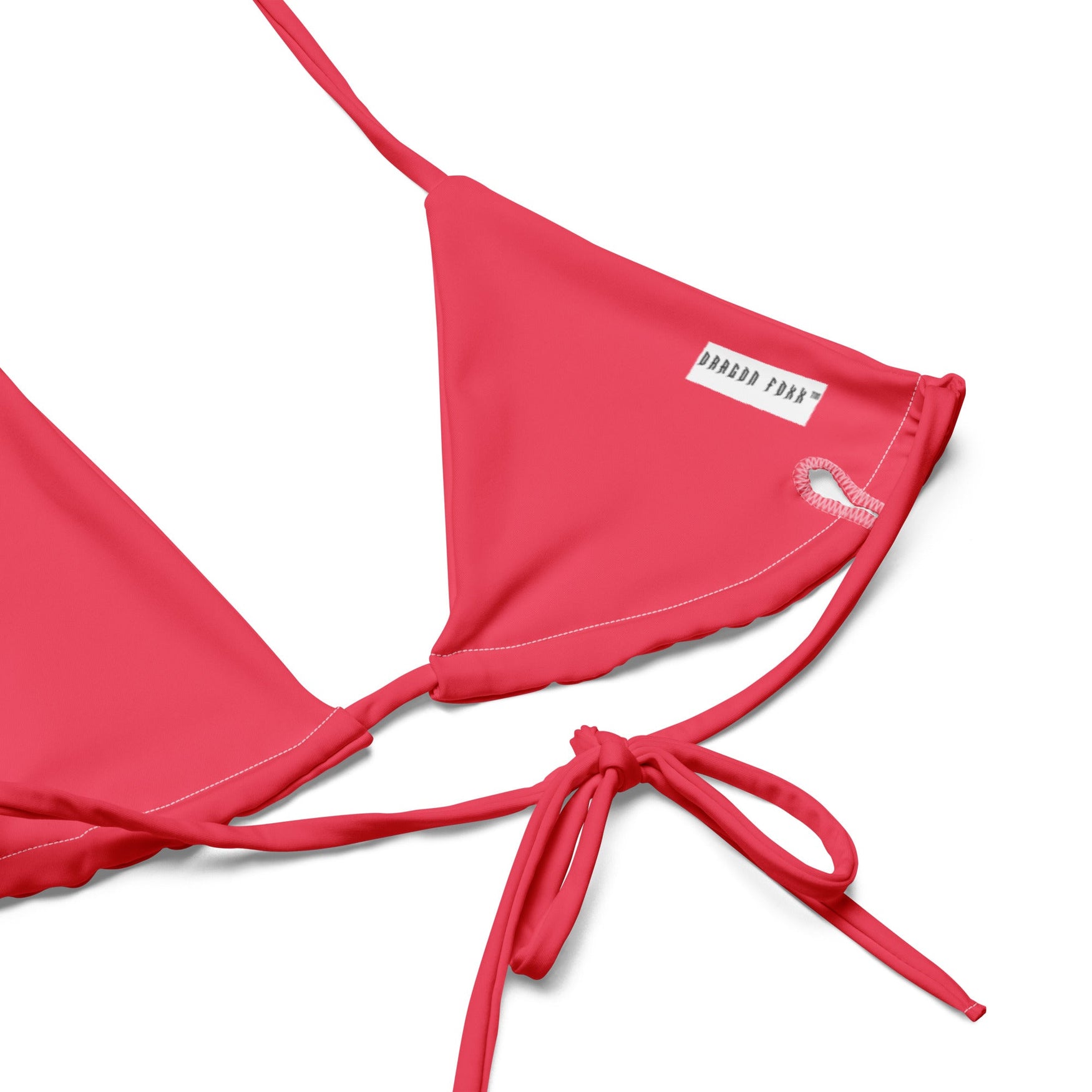 Radical Red Eco String Bikini Set – DRAGON FOXX™