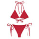 Red Eco String BikiniEco - String Bikini SetProduct mockup9796006_16553