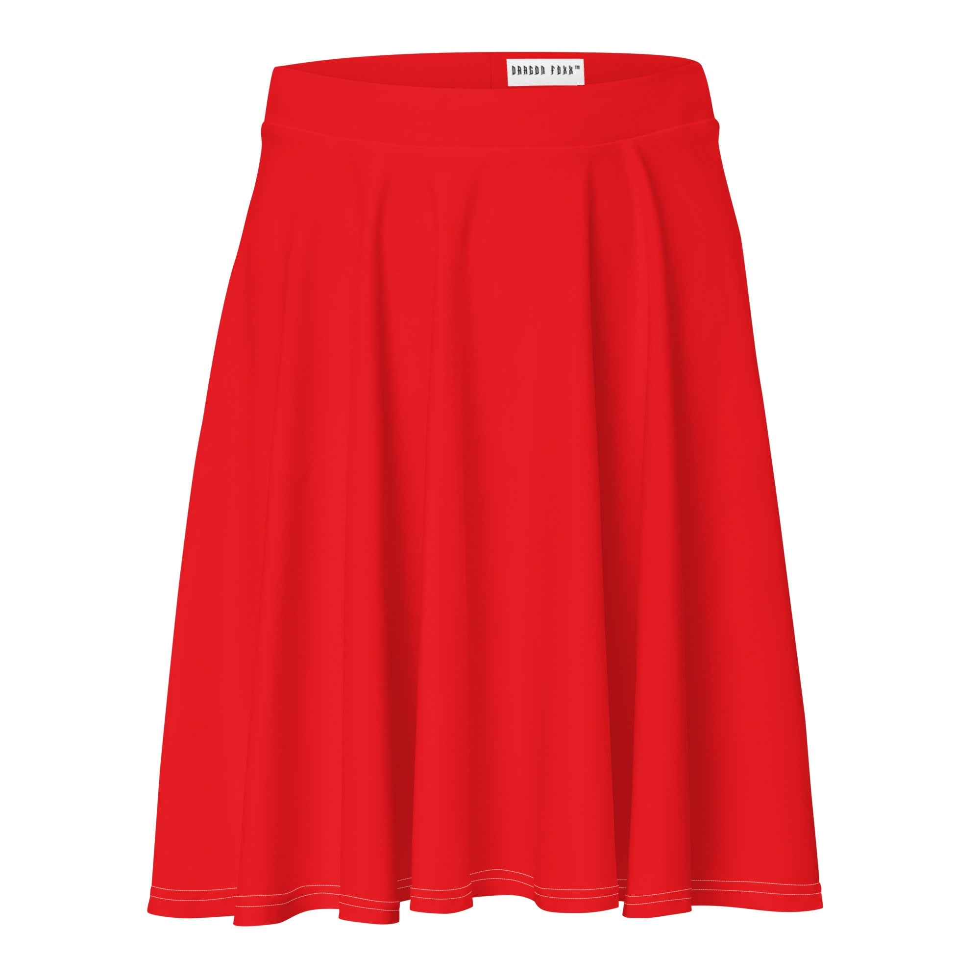 Red skater skirt xs hotsell