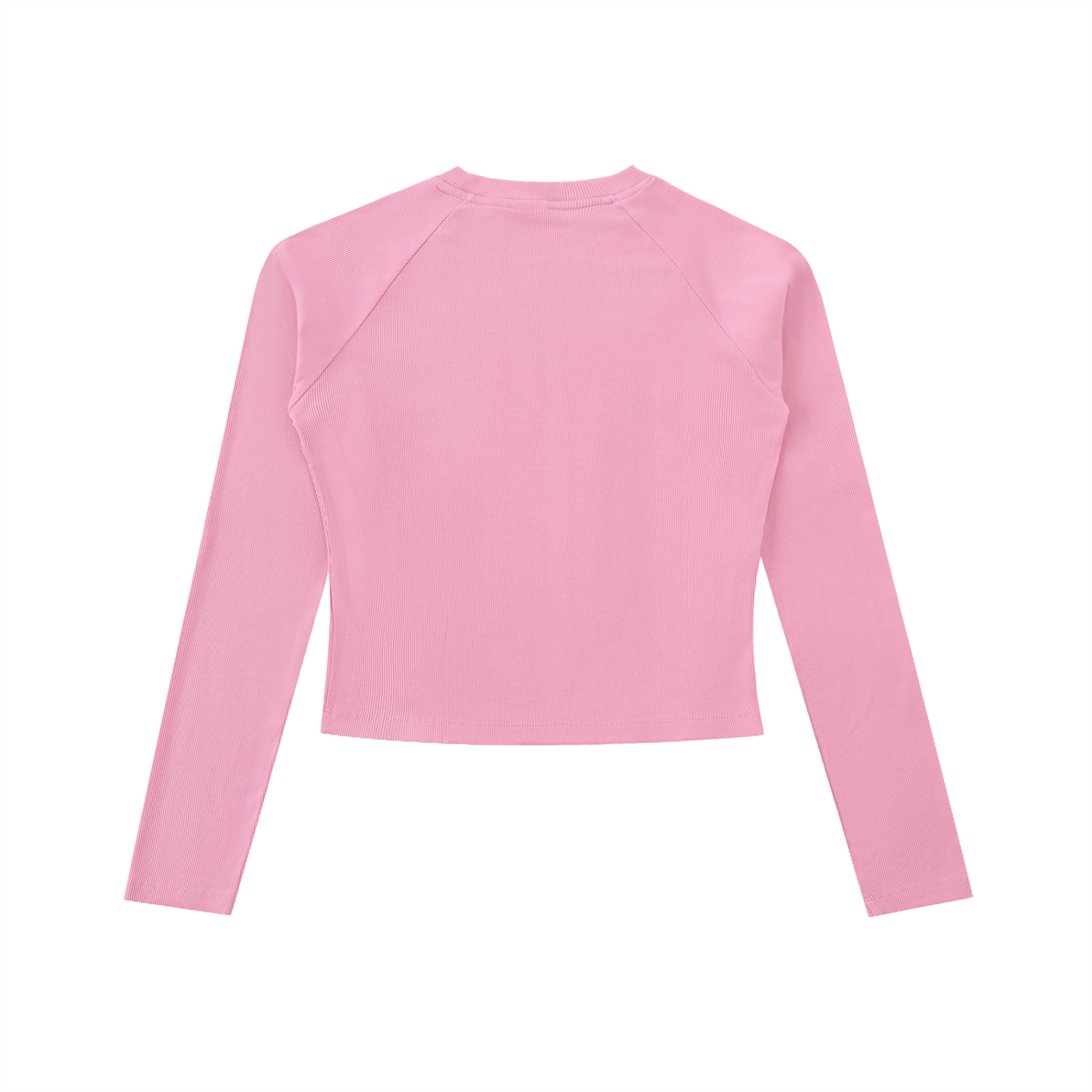 Rose Pink Dyed Washed Raglan Long Sleeve Slim T-ShirtDyed Washed Raglan Long Sleeve Slim T-ShirtRose Pink Dyed Washed Raglan Long Sleeve Slim T-Shirt250921PODND1129001