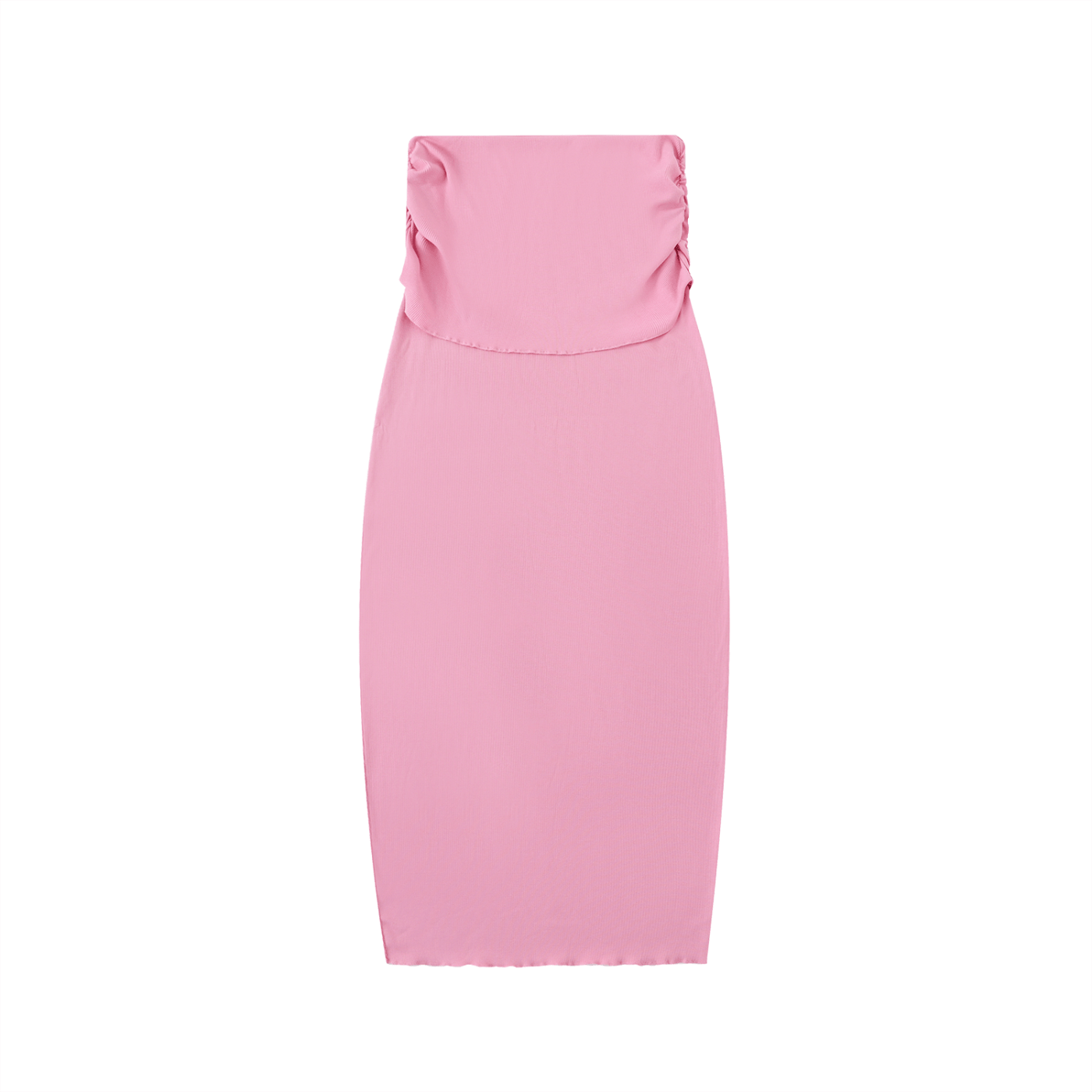 Rose Pink Dyed Washed Straight Hip - Hugging Slim Maxi SkirtSlim Maxi SkirtRose Pink Dyed Washed Straight Hip - Hugging Slim Maxi Skirt250921PODBL0799001