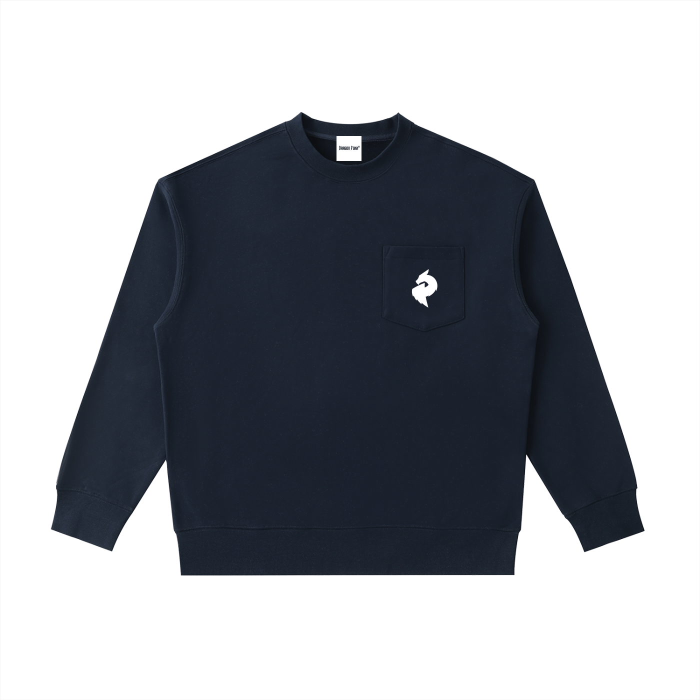 Royal Blue Heavyweight Patch Pocket Crewneck SweatshirtHeavyweight Patch Pocket Crewneck SweatshirtRoyal Blue Heavyweight Patch Pocket Crewneck Sweatshirt251017PODRA1612001