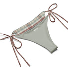 Sageblush Plaid Eco String BikiniEco String BikiniProduct mockup3358275_16553