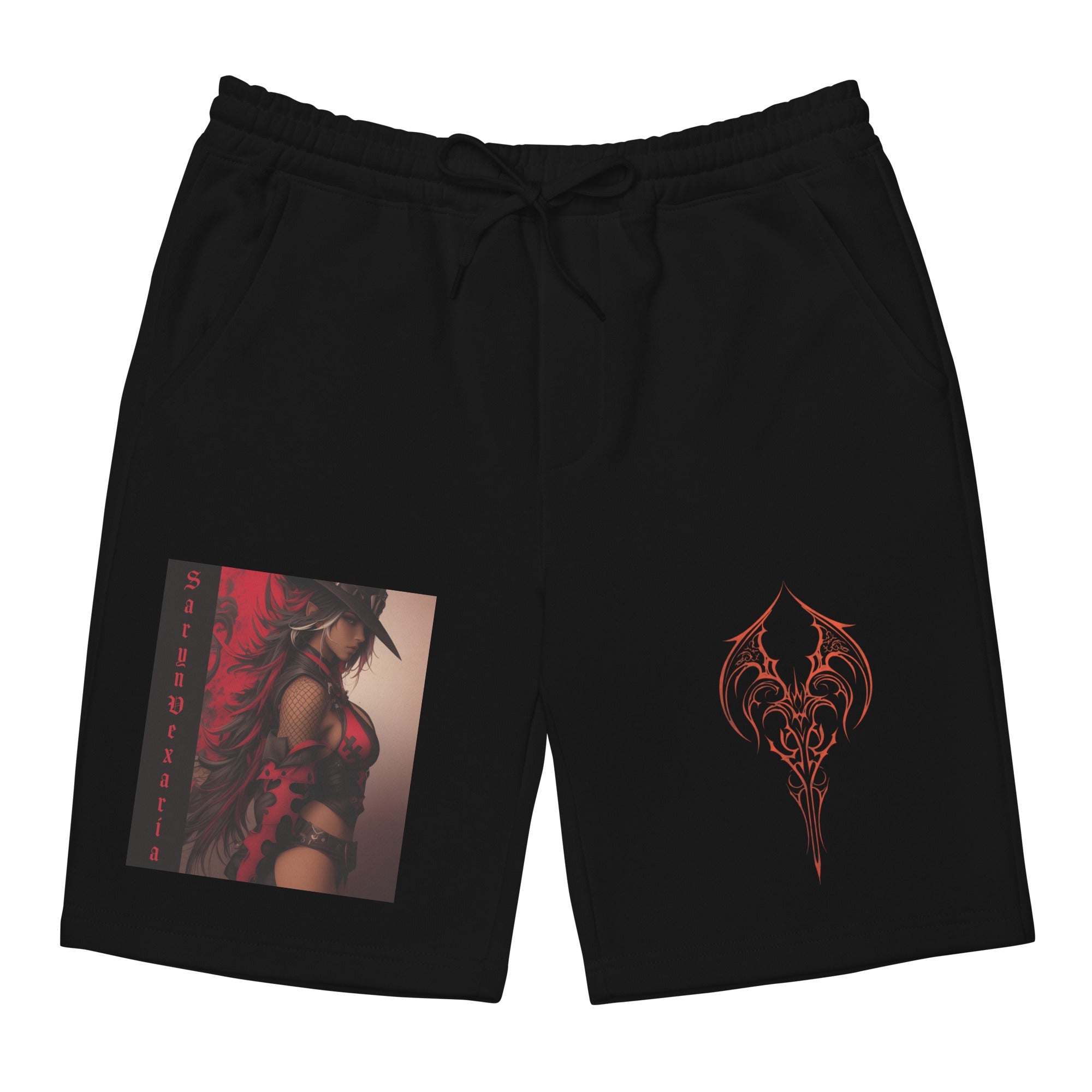 Saryn Vexaria Men's Fleece ShortsMen's Fleece ShortsProduct mockup5821272_12444