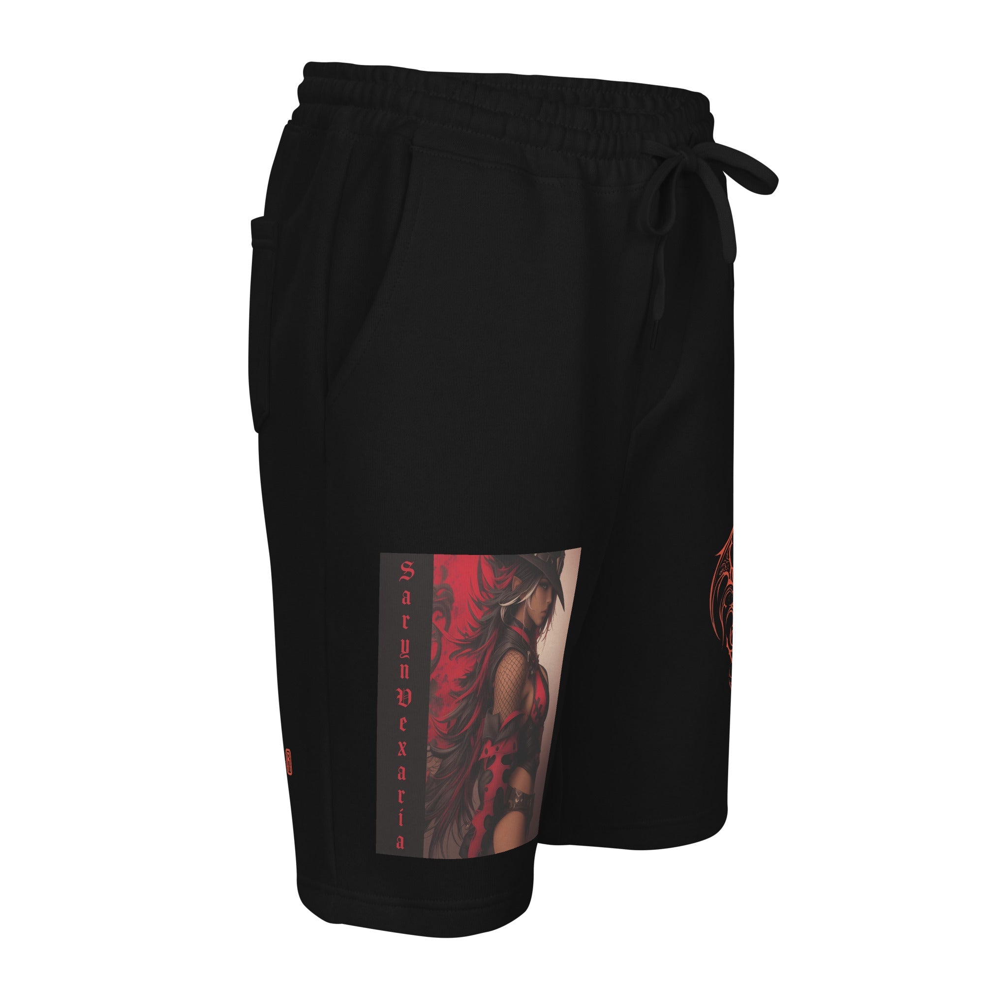 Saryn Vexaria Men's Fleece ShortsMen's Fleece ShortsProduct mockup5821272_12444
