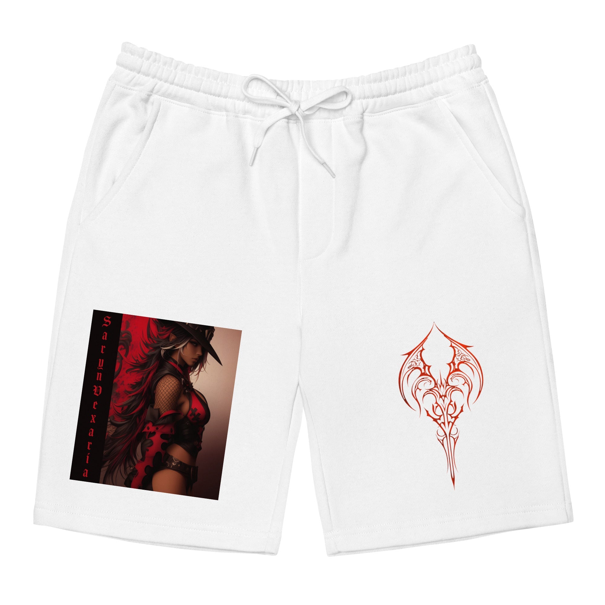 Saryn Vexaria Men's Fleece ShortsMen's Fleece ShortsProduct mockup5821272_12449