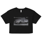 Shadowline GT Women’s Black Crop TopCrop Top TeeProduct mockup6875138_16094