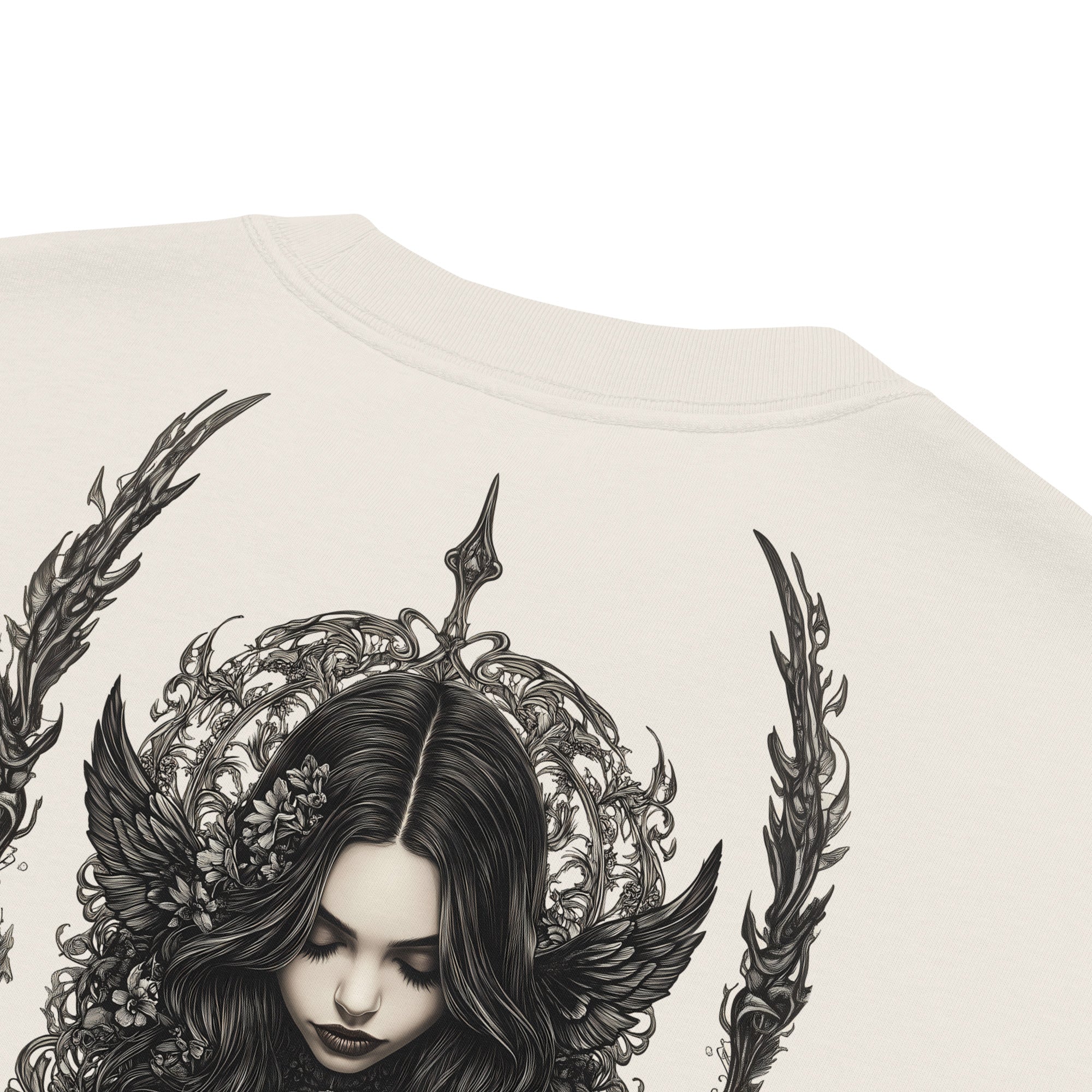 Shadows Embrace Oversized Faded T-shirtOversized Faded T-shirtProduct mockup4911267_17570