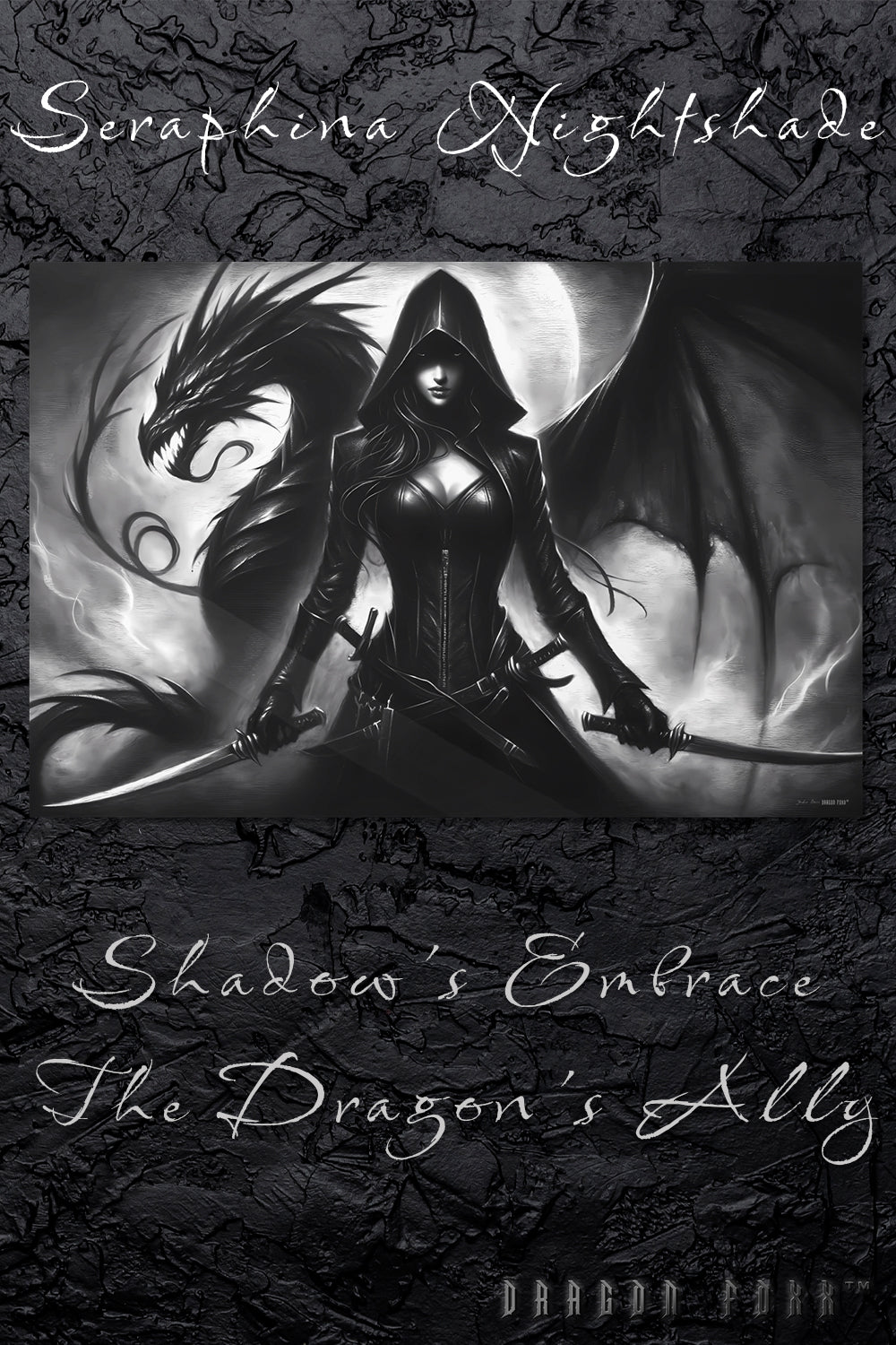 Shadow's Embrace: The Dragon's Ally - Metal PrintSignature Art5329244_15139Dragon Foxx™