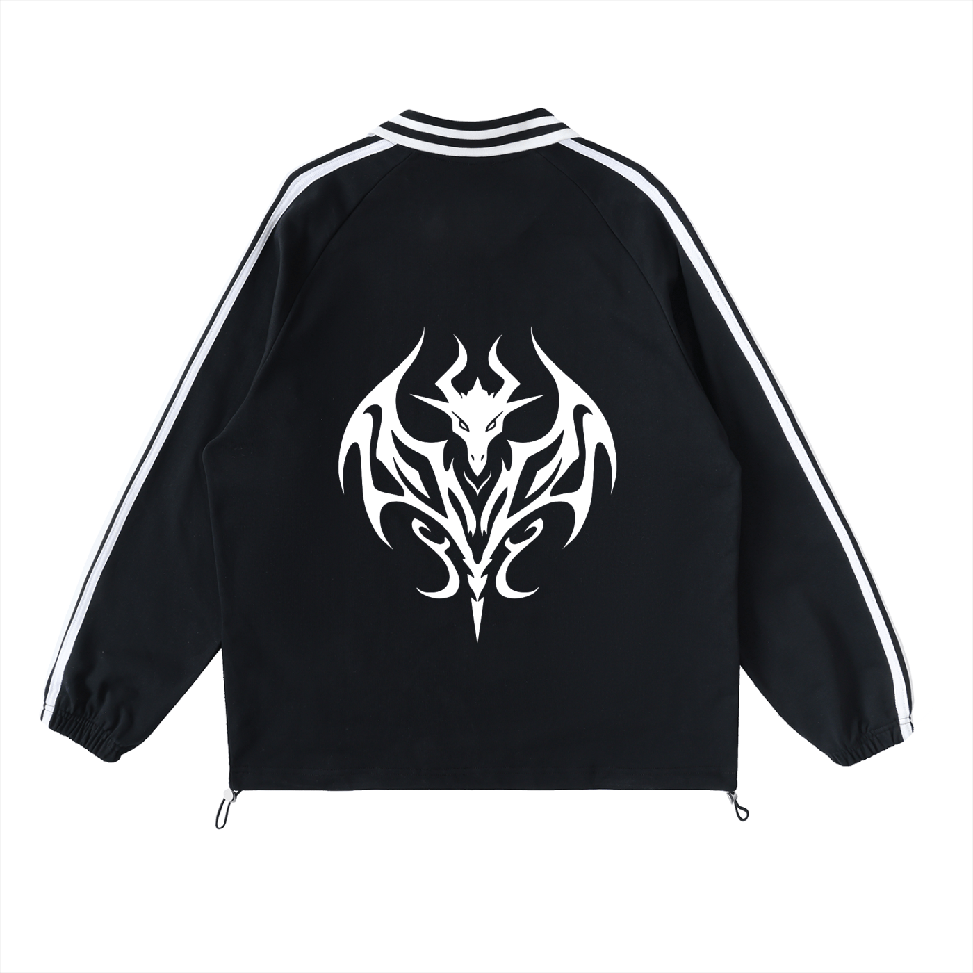 Shaelvyr His or Hers Contrast Striped Lapel Collar SweatshirtContrast Striped Lapel Collar SweatshirtShaelvyr His or Hers Contrast Striped Lapel Collar Sweatshirt250817PODRA1217001