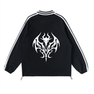 Shaelvyr His or Hers Contrast Striped Lapel Collar SweatshirtContrast Striped Lapel Collar SweatshirtShaelvyr His or Hers Contrast Striped Lapel Collar Sweatshirt250817PODRA1217001