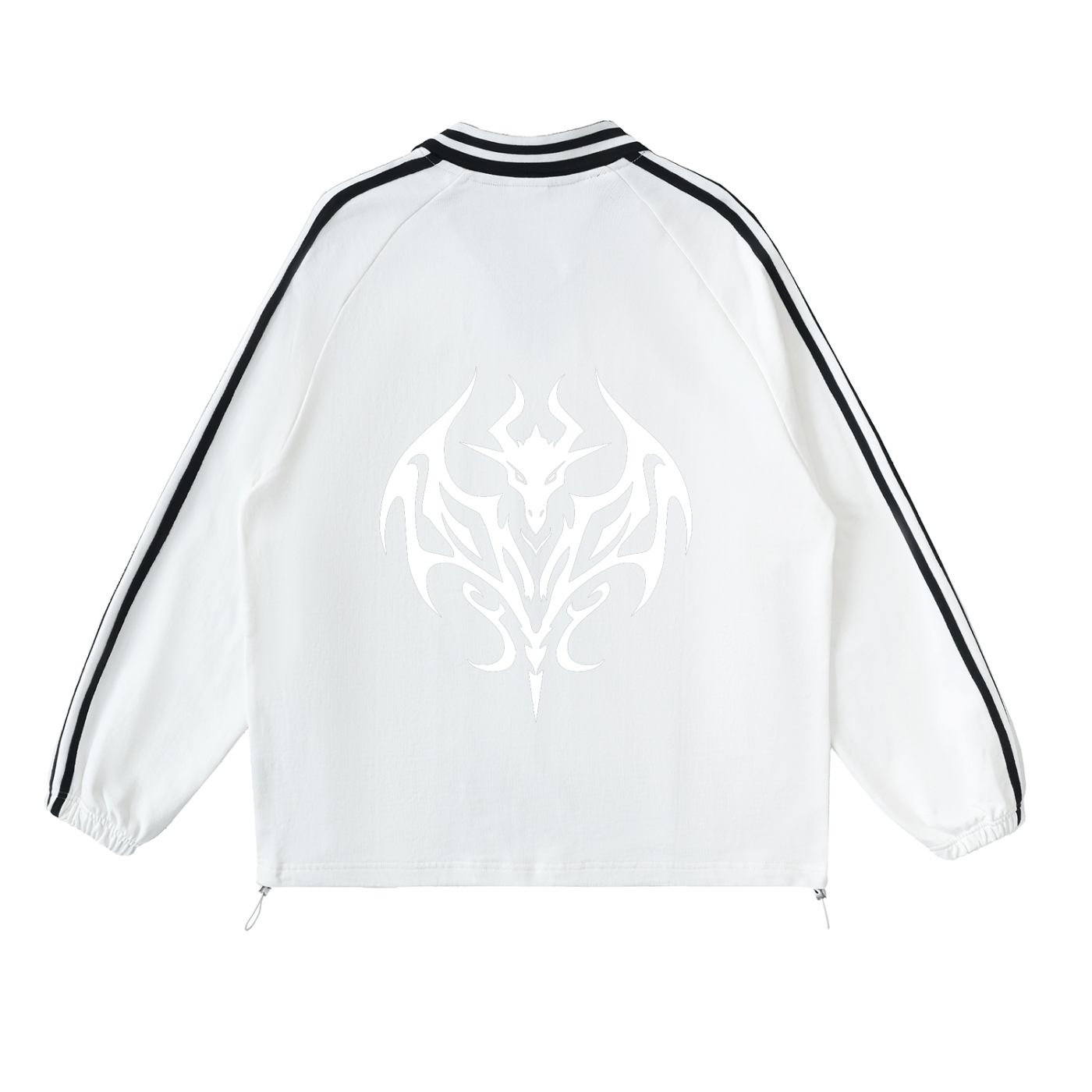 Shaelvyr His or Hers Contrast Striped Lapel Collar SweatshirtContrast Striped Lapel Collar SweatshirtShaelvyr His or Hers Contrast Striped Lapel Collar Sweatshirt250817PODRA1217005