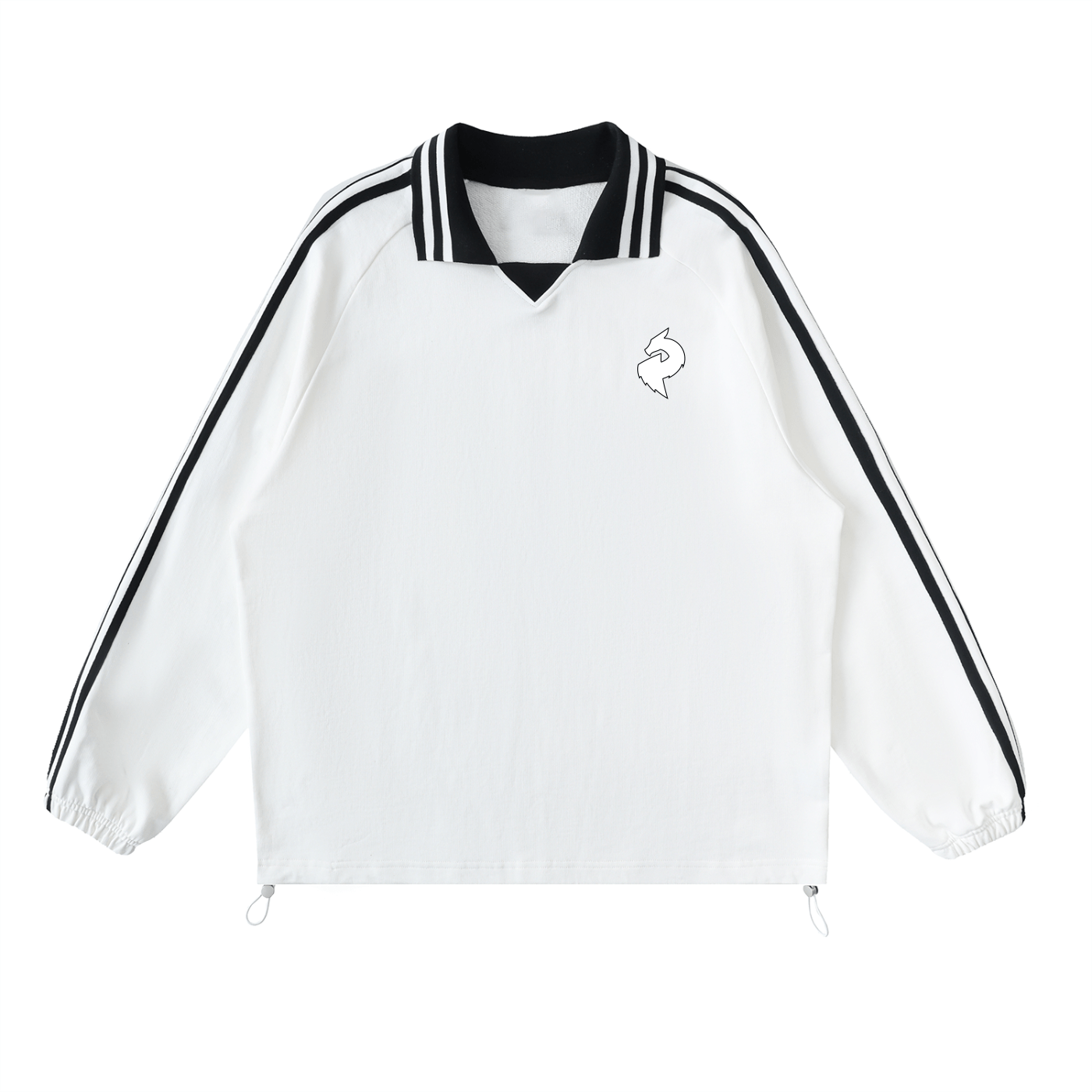 Shaelvyr His or Hers Contrast Striped Lapel Collar SweatshirtContrast Striped Lapel Collar SweatshirtShaelvyr His or Hers Contrast Striped Lapel Collar Sweatshirt250817PODRA1217005