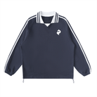 Shaelvyr His or Hers Contrast Striped Lapel Collar SweatshirtContrast Striped Lapel Collar SweatshirtShaelvyr His or Hers Contrast Striped Lapel Collar Sweatshirt250817PODRA1217009