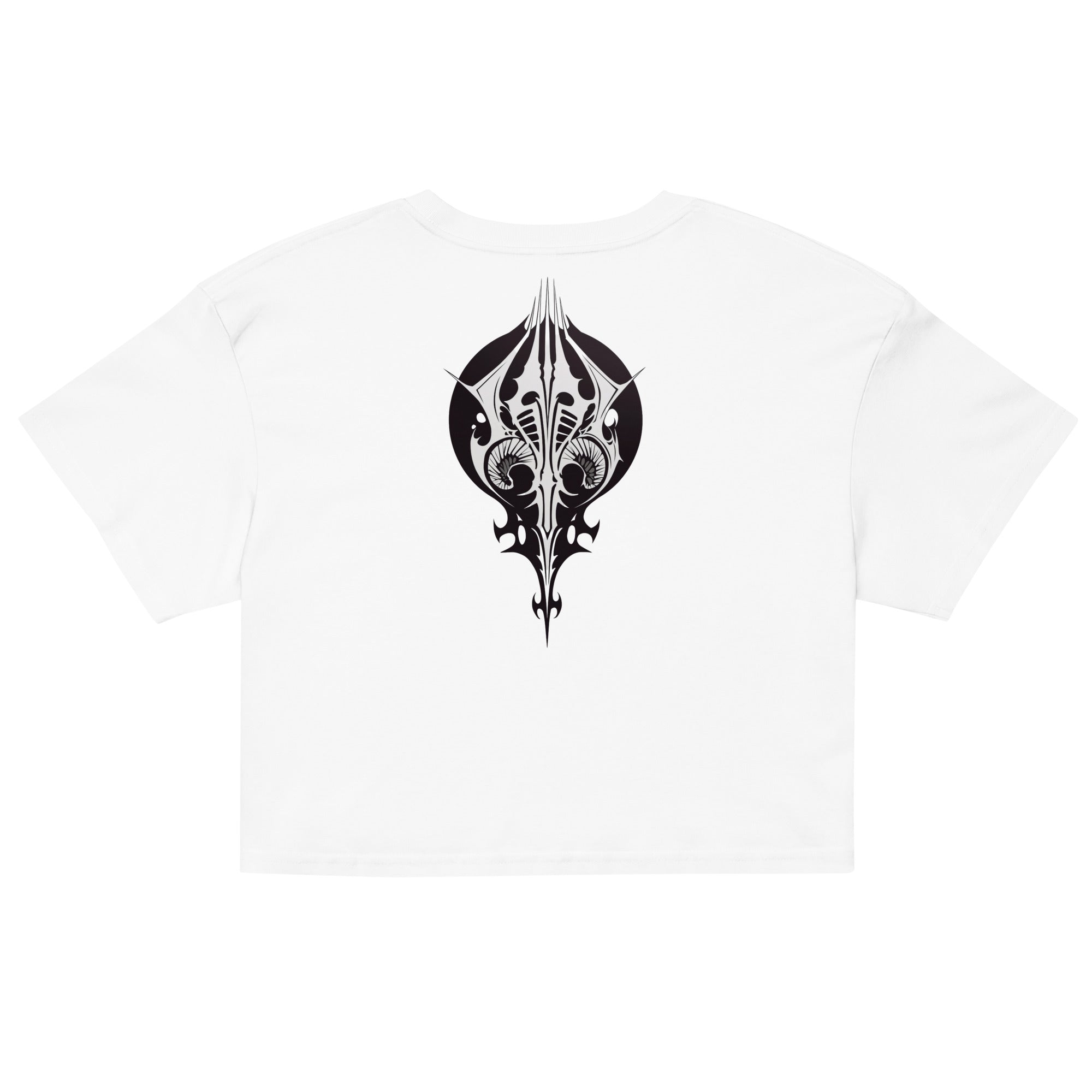 Skullspire Women’s White or Orchid Crop TopCrop Top TeeProduct mockup2214774_16104