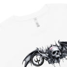 Skullspire Women’s White or Orchid Crop TopCrop Top TeeProduct mockup2214774_16104