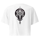 Skullspire Women’s White or Orchid Crop TopCrop Top TeeProduct mockup2214774_16119